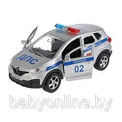 Машинка металлическая Технопарк Renault Kaptur полиция