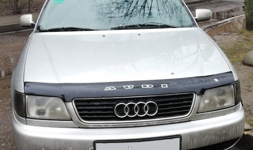 Дефлектор капота - мухобойка, Audi A6 С4 1994-1997, VIP TUNING - фото 1 - id-p143772014