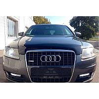 Дефлектор капота - мухобойка, Audi A6 С6 2006-2011, VIP TUNING