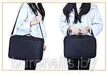 Сумка для косметики, портфель  визажиста жен «CALZETTl» чёрный , средний, фото 2