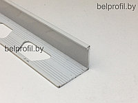 Уголок для плитки L-образный 12 мм, белый матовый, 270 см, фото 1