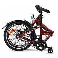Городской/дорожный велосипед Aist Compact 2.0 Вишневый, фото 3