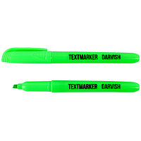 Маркер-выделитель на водной основе "Darvish" зеленый