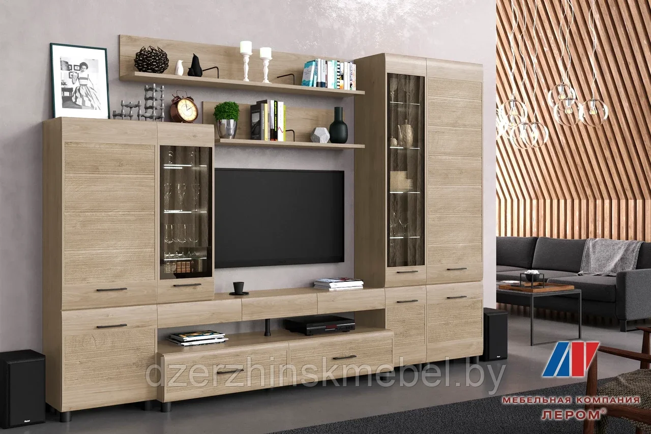Комплект мебели для гостиной "Камелия" Вариант 2.Россия Лером - фото 7 - id-p166328363