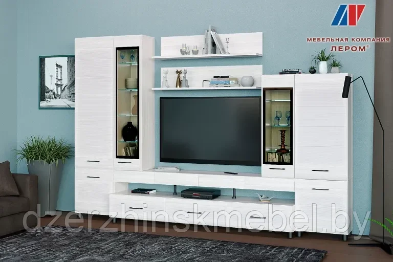 Комплект мебели для гостиной "Камелия" Вариант 1.Россия Лером - фото 6 - id-p166329055