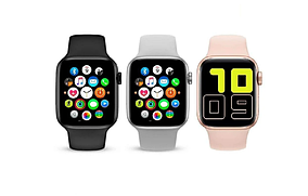 Умные часы Smart Watch T500 PLUS (черные)