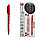 Маркер перманентный двухсторонний красный 0,5-1мм для CD/DVD, фото 2