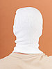 Балаклава (шапка-маска) зимняя белая., фото 4