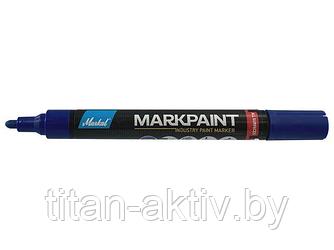 Маркер промышл. перманентный на основе жидк. краски MARKAL MARKPAINT СИНИЙ (Толщина линии 2 мм. Цвет