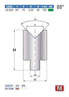 Матрицы 22.825 amada