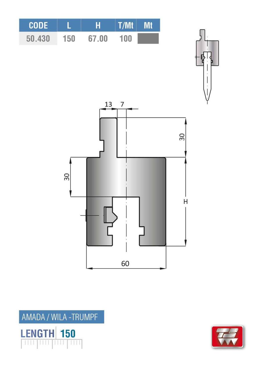 Адаптеры 50.430 amada