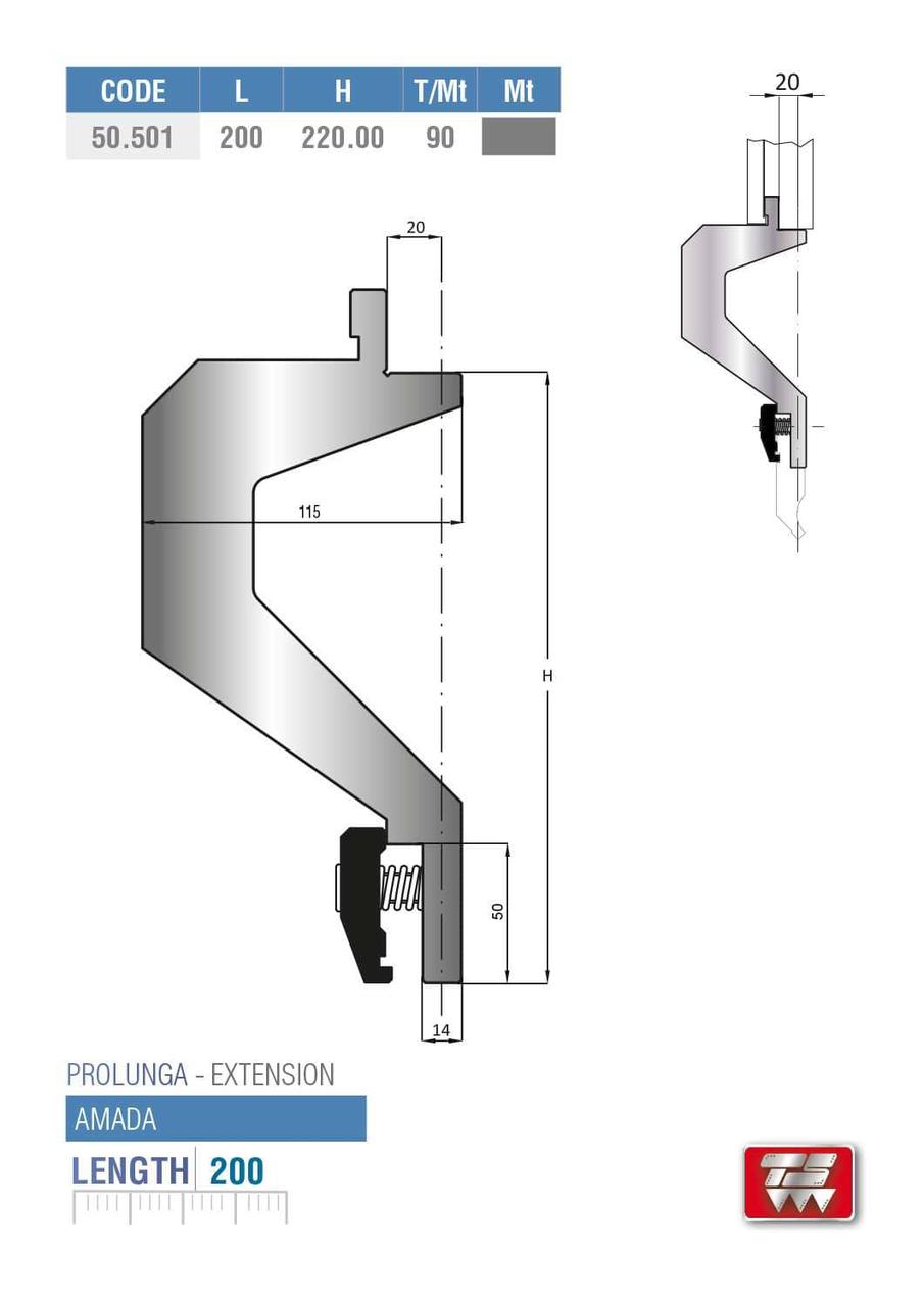 Адаптеры 50.501 amada