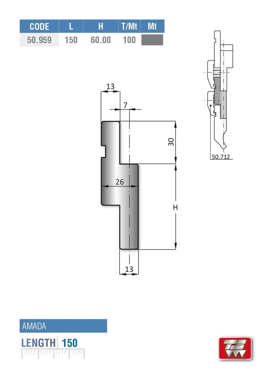 Адаптеры 50.959 amada
