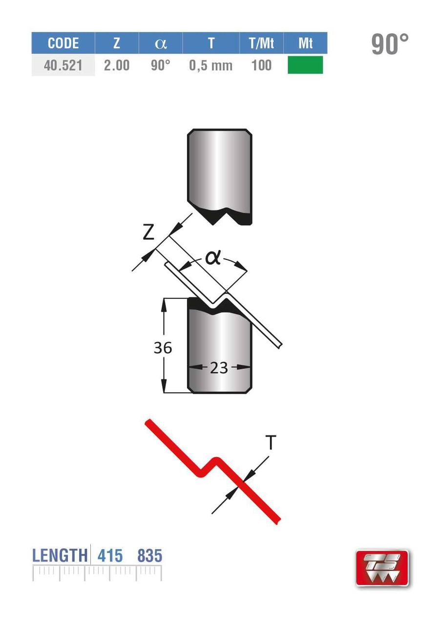 Z-гибка 40.521 bystronic