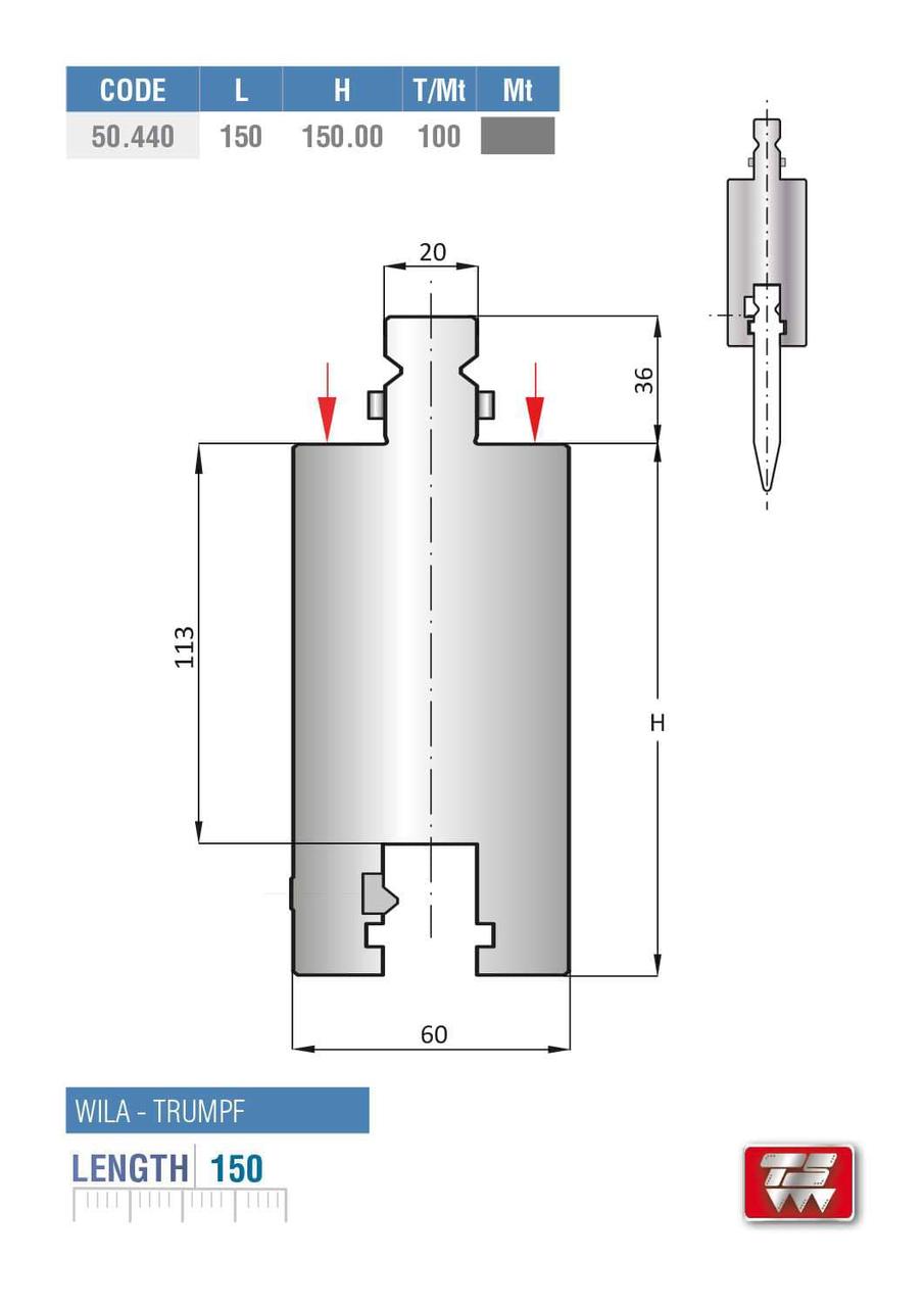 Адаптеры 50.440 trumpf