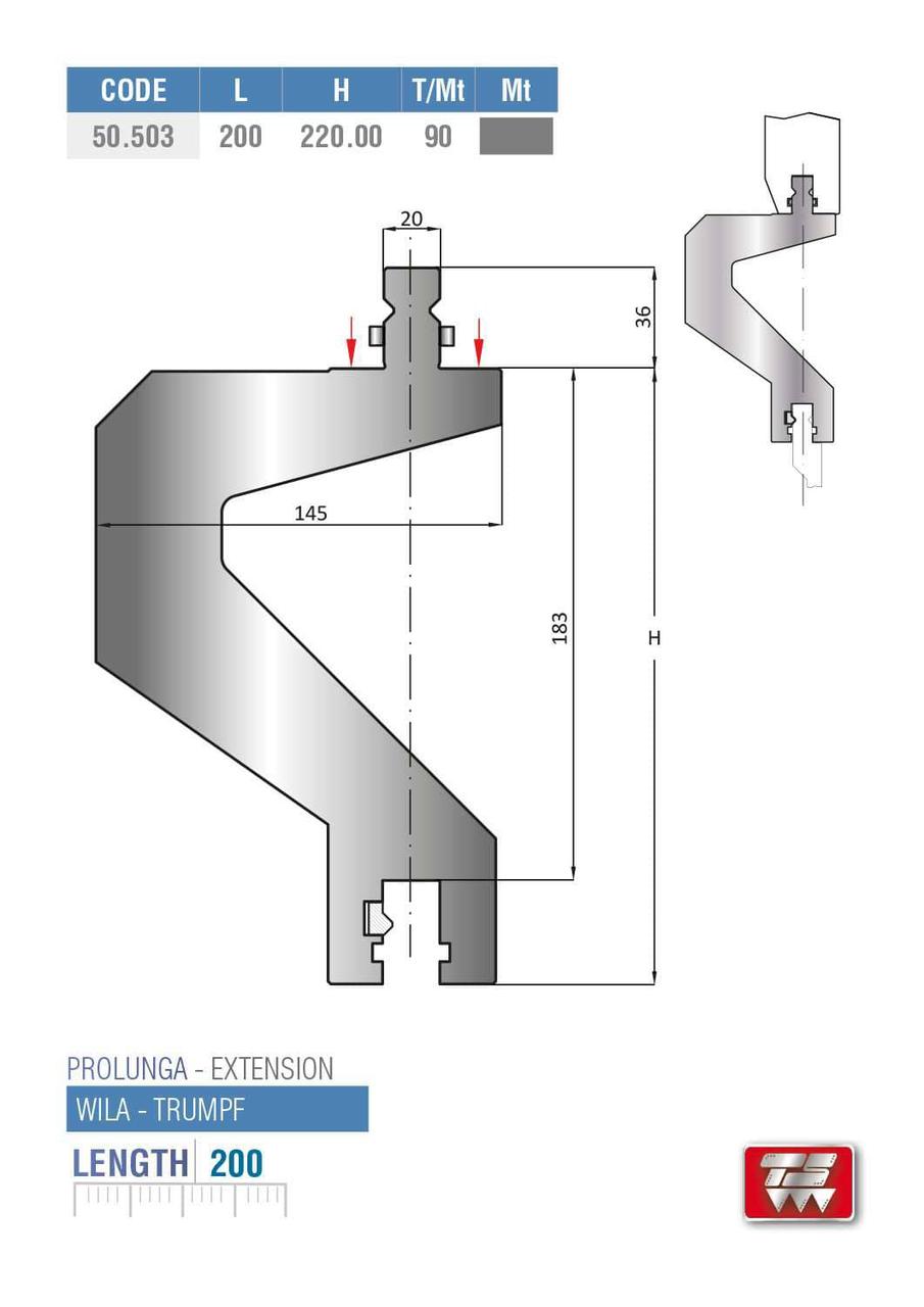 Адаптеры 50.503 trumpf
