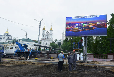 Светодиодный видеоэкран 5760 х 2880 мм, Витебск
