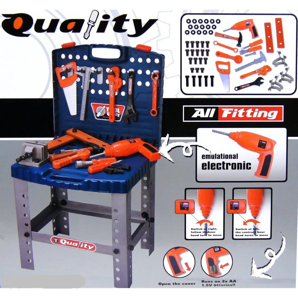 Игровой набор инструментов Quality super tool арт.008-22 - фото 2 - id-p166353289