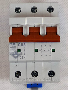 Автоматический выключатель PR63 C63/ME