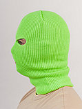 Балаклава (шапка-маска) зимняя Mint green., фото 2