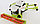 8889A-3 Комбайн детский уборочный инерционный Harvester (зелёный с белым), пластик, 35 см, от 3 лет, фото 4