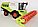 8889A-3 Комбайн детский уборочный инерционный Harvester (зелёный с белым), пластик, 35 см, от 3 лет, фото 2