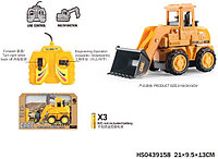 Бульдозер на радиоуправлении (строительная техника, спецтехника) 935