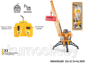 Детский портальный кран с пультом управления д/у 1:50 арт.937
