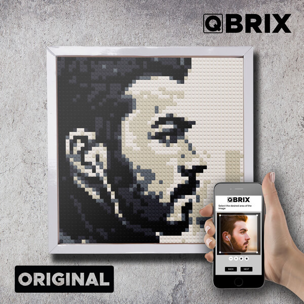 Фото-конструктор QBRIX Original (44x44см, 3500 детали, 7 часов сборки)