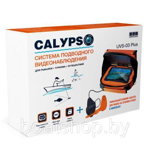 Подводная камера для рыбалки CALYPSO UVS-03 Plus - фото 1 - id-p166364394