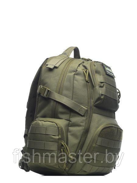 Рюкзак тактический HUNTSMAN RU 011 40л ткань Оксфорд Хаки - фото 6 - id-p166364757