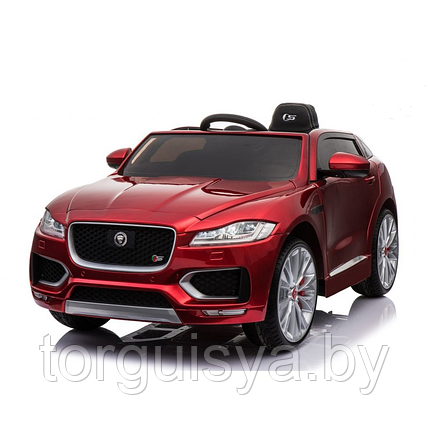 Детский электромобиль JAGUAR F-PACE LUX ( Красный автокраска), фото 2