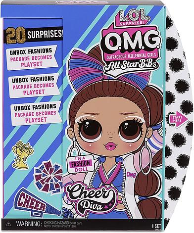 Куклы L.O.L. Кукла LOL OMG Cheer Diva Чирлидер 577508, фото 2