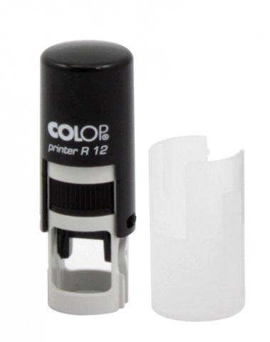 Автоматическая оснастка Colop R12 в боксе для клише печати &#248;12 мм, корпус черный - фото 2 - id-p166367086