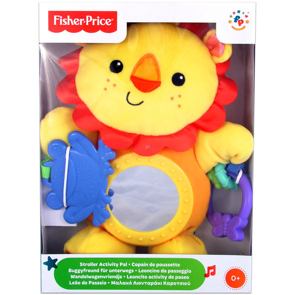 Развивающая игрушка ПОДВЕСКА на коляску кроватку FISHER PRICE ЛЕВ BBT68 - фото 2 - id-p166367284