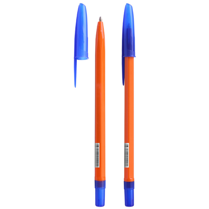 Ручка шариковая Стамм "111 Orange" синяя, 1,0мм РС11 - фото 1 - id-p166374882