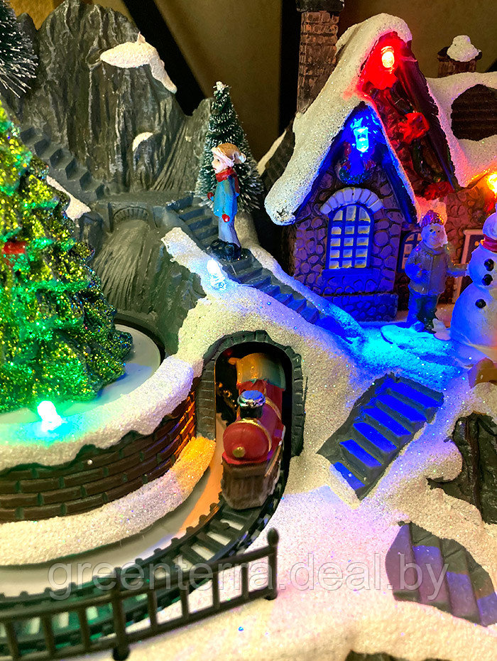 Рождественская деревня с LED "Домик в горах" [481318-2] уценка - фото 5 - id-p139264039