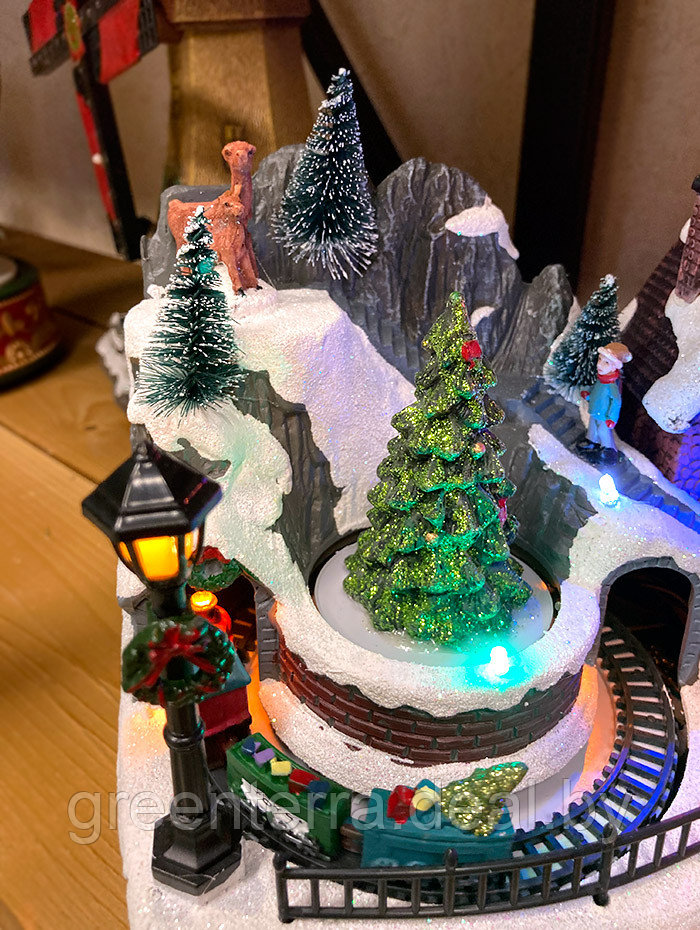 Рождественская деревня с LED "Домик в горах" [481318-2] уценка - фото 7 - id-p139264039