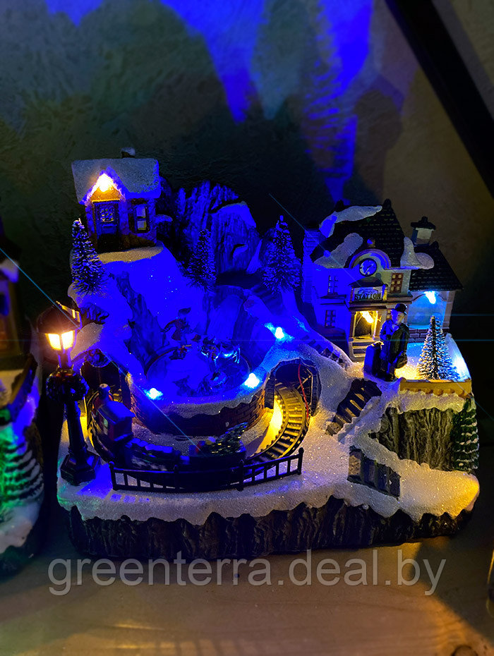 Рождественская деревня с LED "Деревенская площадь" [481318] - фото 4 - id-p139264029
