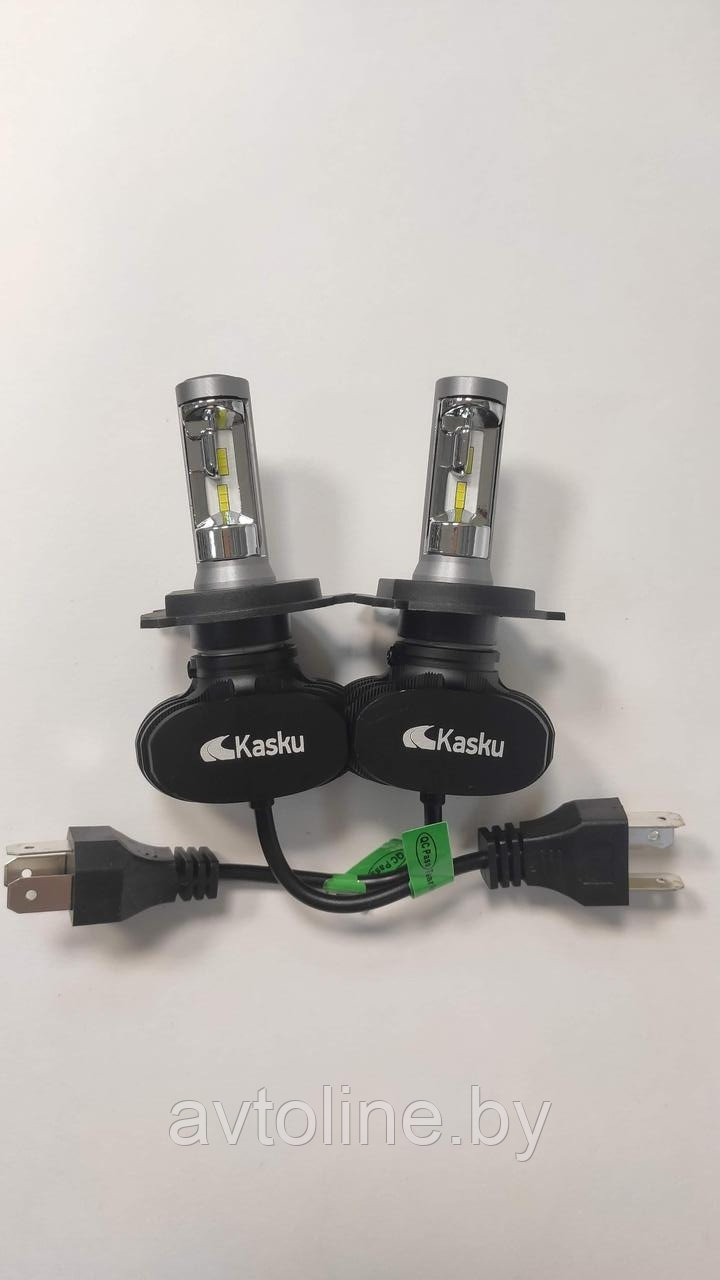 Лампы светодиодные KASKU H4 серия S1 6000K (комплект 2шт) H4KASKU - фото 1 - id-p164765584