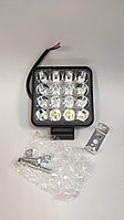 Фара светодиодная квадратная 16 светодиодов 16 Вт МИНИ KASKU KA-16P16 MINI