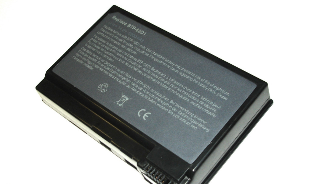 Аккумулятор (батарея) для ноутбука Acer Aspire 3020 (BTP-63D1) 14.8V 4400-5200mah