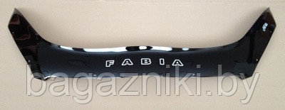 Дефлектор капота VT52 Skoda Fabia 2010-2014 - фото 1 - id-p166413144