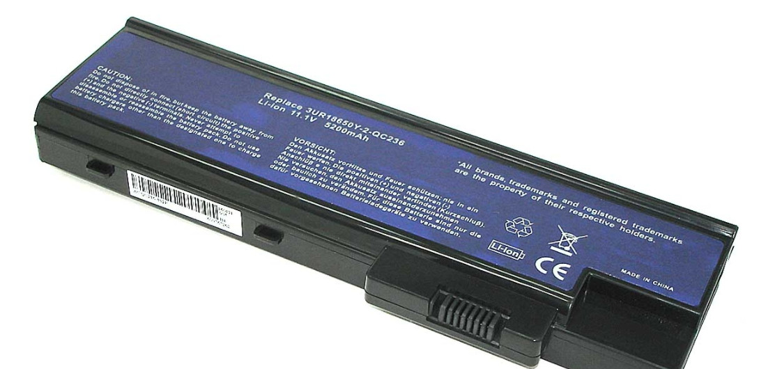 Аккумулятор (батарея) для ноутбука Acer Aspire 1650 (BTP-BCA1) 11.1V 4400-5200mah