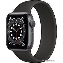 Умные часы Apple Watch Series 6 40 мм (алюминий серый космос/черный)