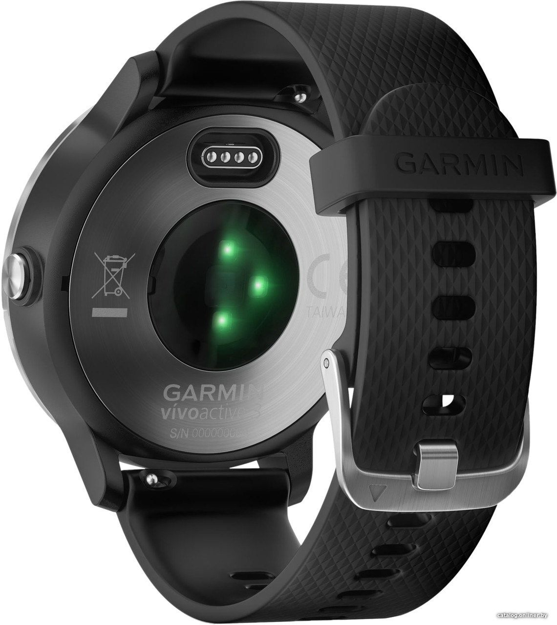 Умные часы Garmin Vivoactive 3 (серебристый/черный) - фото 2 - id-p166421537