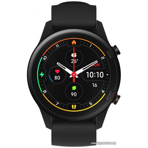 Умные часы Xiaomi Mi Watch XMWTCL02 (черный, международная версия) - фото 2 - id-p166421545