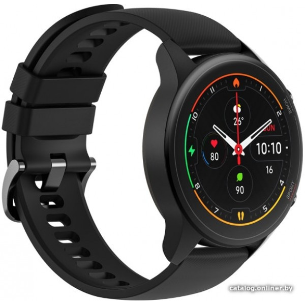 Умные часы Xiaomi Mi Watch XMWTCL02 (черный, международная версия) - фото 3 - id-p166421545