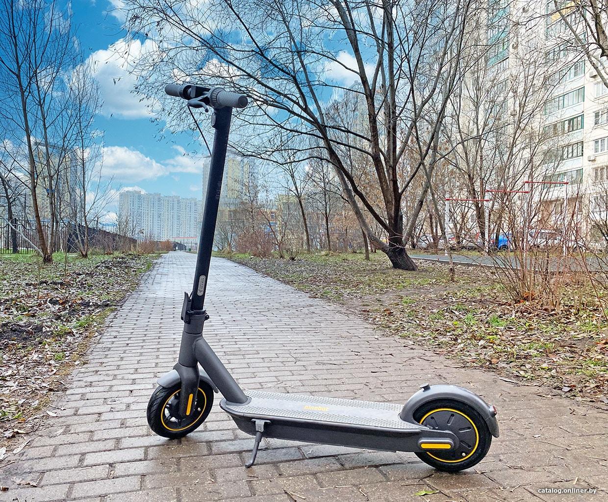 Электросамокат Ninebot Kickscooter Max G30P - фото 3 - id-p166421612