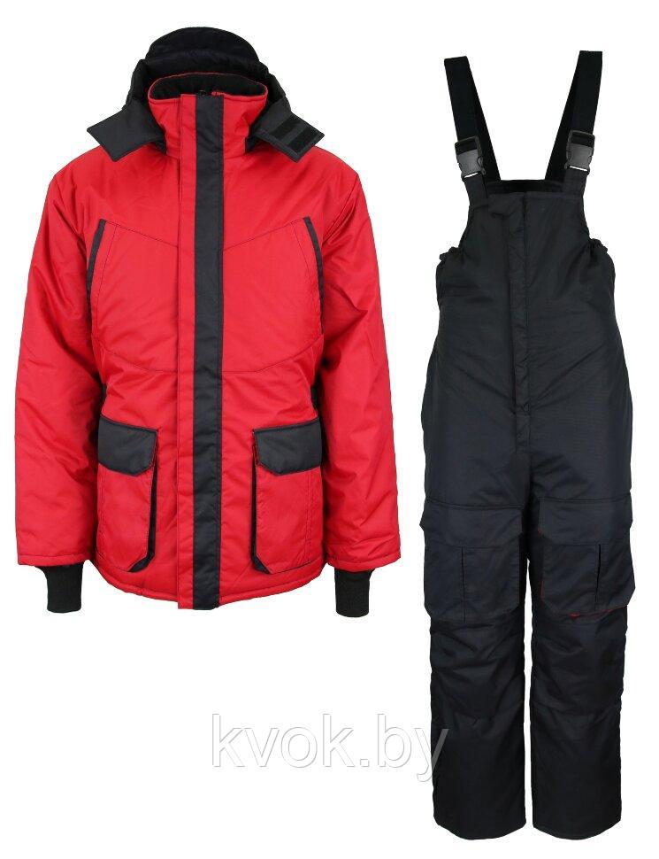 Зимний костюм Elemental Centaur -35°C (Ткань: Taslan Blazer) черный/красный - фото 2 - id-p166427361
